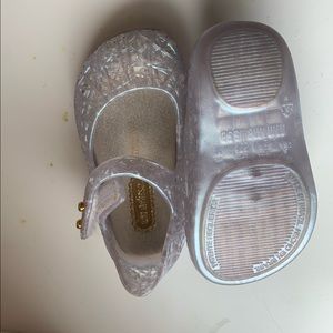 Mini Melissa Campana Zig Zag Mary Jane Flat